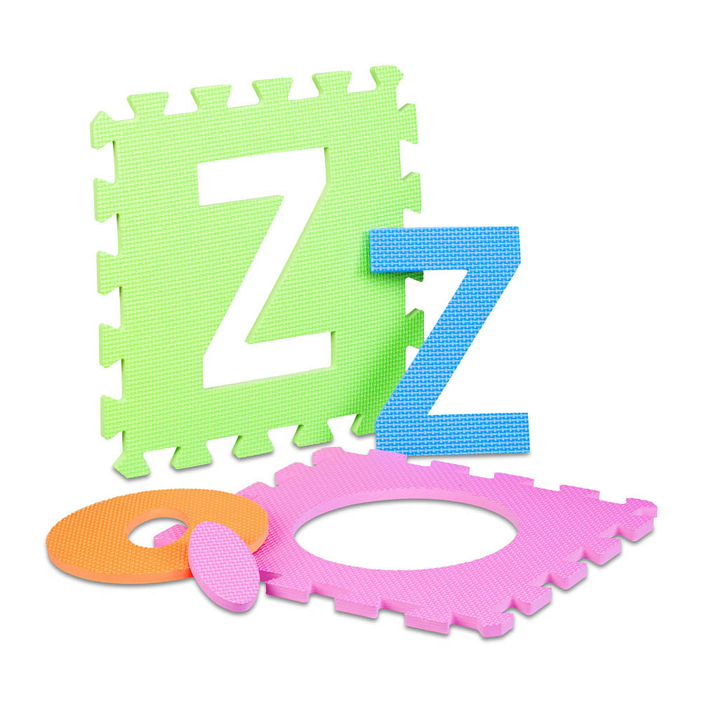 Zahlen 179,0 179,0 relaxdays cm Puzzlematte >> ABC mehrfarbig & büroshop24 x
