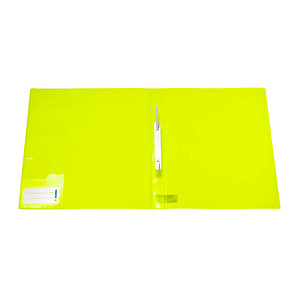 4008705196369 - Schnellhefter neon 19636 A4 Neon gelb Polypropylen (PP) Vorderdeckel transluzent 4008705196369 Herma