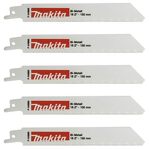 5 makita P-04880 Säbelsägeblätter