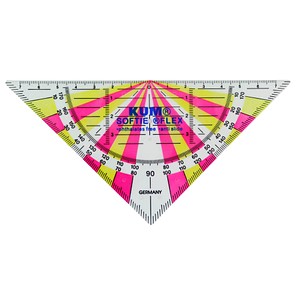 KUM 2081329 262 Softie Flex TB Geometriedreieck flexibel 16cm 4064900019360 KUM
