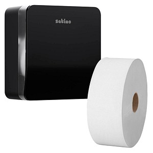 4000735367481 - Toilettenpapierspender HYGINITY S JT1 System 333405 schwarz Kunststoff 1 St
