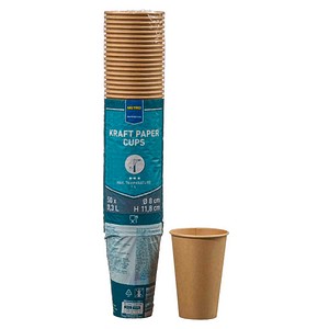 METRO PROFESSIONAL Einweg-Trinkbecher braun 0,3 l, 50 St.