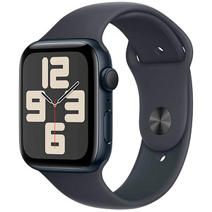 Apple Watch SE 44 mm Aluminium (GPS) Sportarmband S/M  mitternacht