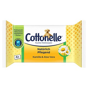 5029053583891 - Toilettenpapier Natürlich Pflegend Kamille und Aloe Vera 6403545001 1-lagig weiß 42 Blatt Packung 5029053583891 Cottonel 42 Tuch 5029053583891 - Toilettenpapier Natürlich Pflegend Kamille und Aloe Vera 6403545001 1-lagig weiß 42 Blatt Packung 5029053583891 Cottonel 42 Tuch