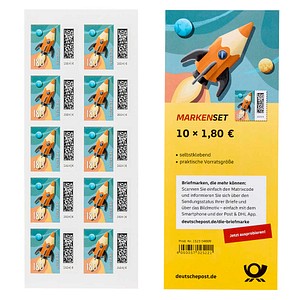 Deutsche Post Briefmarken, 1,80?, Motiv wechselnd 4050357025221 Deutsche Post