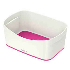 LEITZ MyBox Aufbewahrungsbox 3,0 l perlweiß/pink 24,6 x 16,0 x 9,8 cm