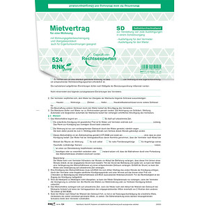 Image of 10 RNK-Verlag 524/10 Mietverträge für Wohnungen