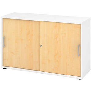 4032062304730 - Schiebetürenschrank 1752S V1752S W 3 CE ahorn weiß 1 Fachboden 1200 x 400 x 748 cm