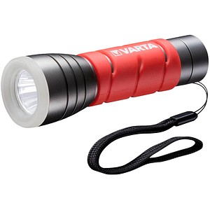 VARTA OUTDOOR SPORTS F10 LED Taschenlampe rot 12,2 cm, 235 Lumen, 5 W