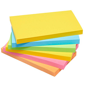 0051141401270 - 2 + 1 GRATIS Super Sticky Carnival Haftnotizen extrastark farbsortiert 2x 6 Blöcke + GRATIS 1x 6 Blöcke