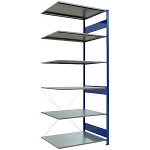 4004514279293 - Anbauregal MULTIplus 150 12586-B enzianblau 1000 x 800 x 2500 cm
