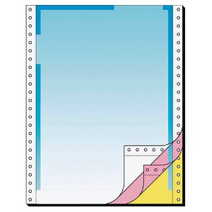 SIGEL Endlospapier A4 hoch 3-fach, 70 g/qm blau 400 Blatt SIGEL Endlospapier A4 hoch 3-fach, 70 g/qm blau 400 Blatt