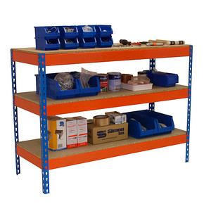8435104983805 - Werkbank SIMONWORK BASIC 3 orange blau 1200 x 900 x 900 cm 8435104983805 Simonrack