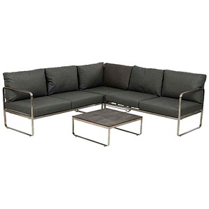 4005437318823 - Loungegruppe Boston anthrazit silber Metall 15-teilig 4005437318823 greemotion