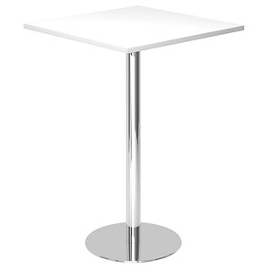 Stehtisch weiß quadratisch