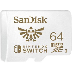 SanDisk Speicherkarte microSDXC für Nintendo Switch 64 GB