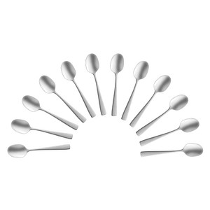Amefa Kaffeelöffel Dante silber satiniert, 12 St.
