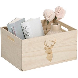 4003368152226 - Hirsch Aufbewahrungsbox natur 350 x 250 x 180 cm