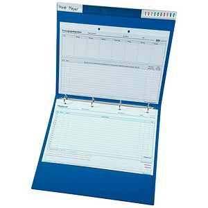 4052301043855 - Ringmappe Solid blau 1 St