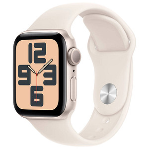 Apple Watch SE 40 mm Aluminium (GPS) Sportarmband M/L  polarstern