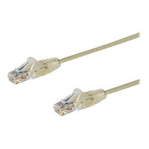 0065030882699 - StarTechcom 1 m Cat6-Kabel - Schlankes Cat6-Patchkabel - Grau - Snagless RJ45-Anschlusse - Gigabit-Ethernet-Kabel - 28 AWG