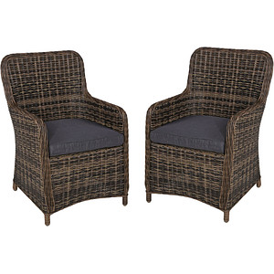 4041908121776 - 2x Polyrattan Sessel Stuhl Gartenstuhl Rattan Optik Korbsessel Gartensessel 4041908121776 - 2x Polyrattan Sessel Stuhl Gartenstuhl Rattan Optik Korbsessel Gartensessel