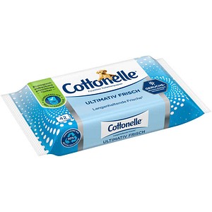 Cottonelle Feuchtes Toilettenpapier Ultimativ Frisch 1-lagig, 42 Tücher