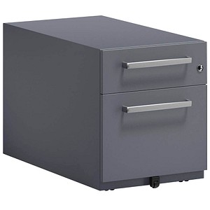 BISLEY Note Rollcontainer anthrazit 2 Auszüge 42,0 x 77,5 x 49,5 cm