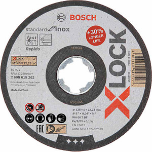 BOSCH Trennscheibe X-LOCK Standard for Inox