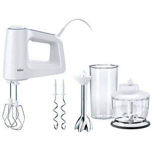 8021098773265 - MultiMix 3 HM3137WH Handmixer weiß 500 W 8021098773265 Braun