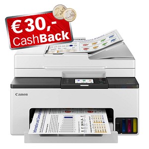 8714574689586 - 30€ Cashback sichern* - SONDERMODELL - inklusive 2x schwarzer Tinte und Magenta Cyan und Yellow MAXIFY GX2050 Tintenstrahl-Multifunktionsgerät Sondermodell 8714574689586 - 30€ Cashback sichern* - SONDERMODELL - inklusive 2x schwarzer Tinte und Magenta Cyan und Yellow MAXIFY GX2050 Tintenstrahl-Multifunktionsgerät Sondermodell