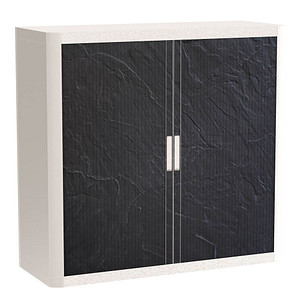 3660141949001 - easyOffice Contents Rollladenschrank 61918 2 Fachböden 1100 x 415 x 1040 cm 3660141949001 PAPERFLOW