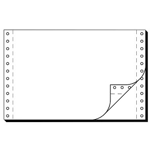 SIGEL Endlospapier A5 quer 2-fach, 56 g/qm weiß 2.000 Blatt SIGEL Endlospapier A5 quer 2-fach, 56 g/qm weiß 2.000 Blatt