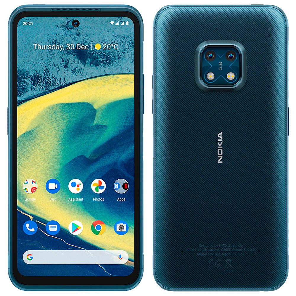 Outdoor-Smartphone blau NOKIA GB >> büroshop24 5G XR20 64