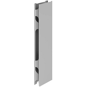 HAMMERBACHER Popular Seitenblenden silber 13,5 x 50,0 cm HAMMERBACHER Popular Seitenblenden silber 13,5 x 50,0 cm