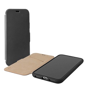 Bookcase Handy-Hülle für Apple iPhone X, XS schwarz