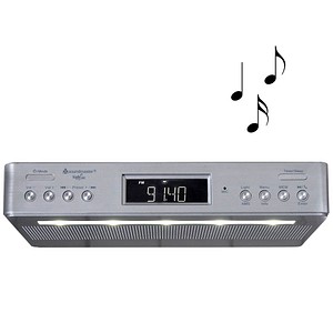 UR2045SI Unterbauradio silber