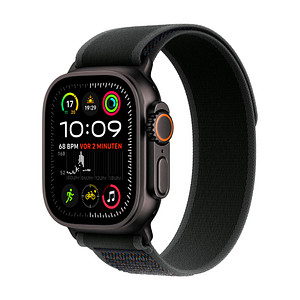 Apple Watch Ultra 2 49 mm (GPS + Cellular) Trail Loop M/L  schwarz