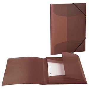 HERMA Sammelmappen DIN A4 braun transluzent, 3 St.