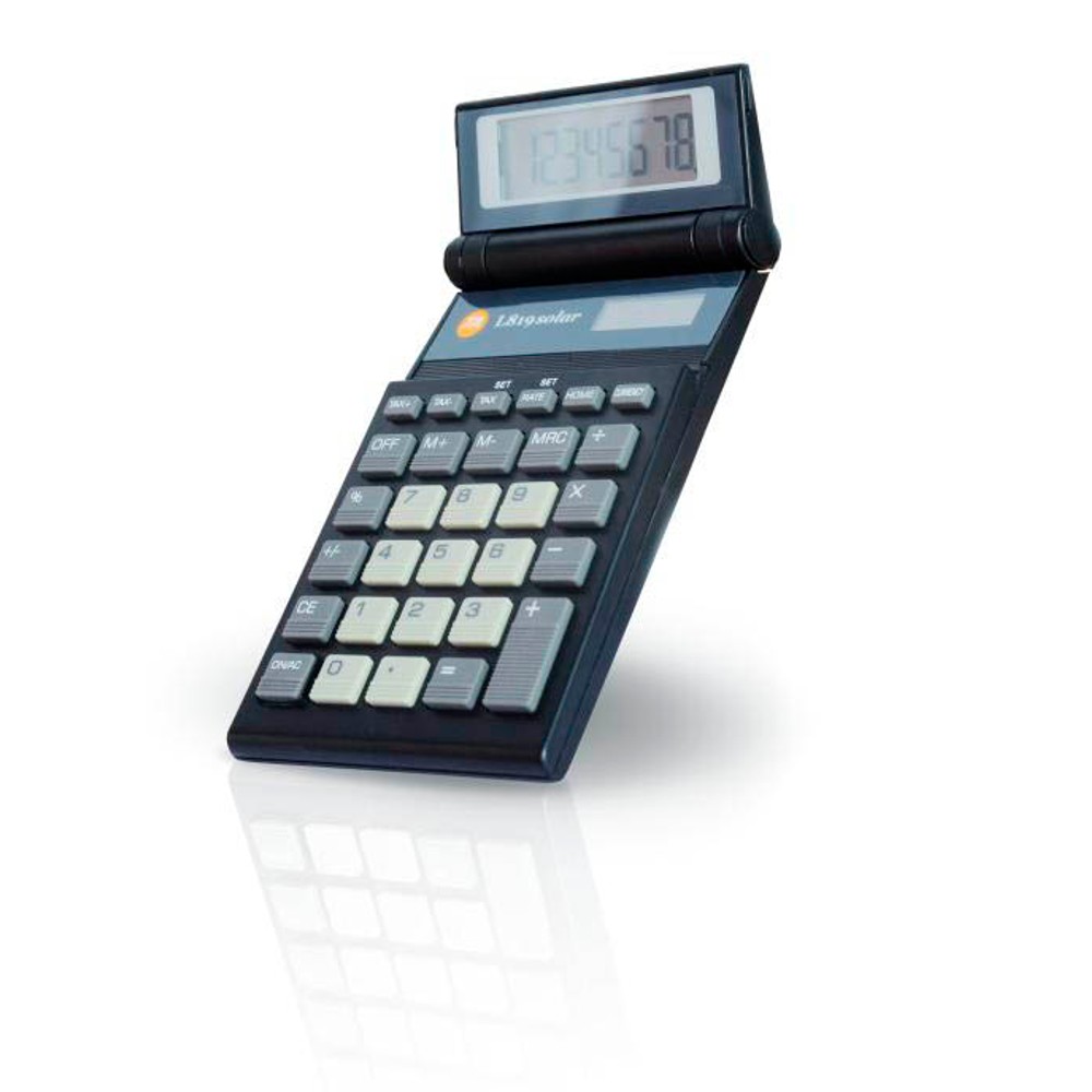 TA L819 solar Taschenrechner schwarz