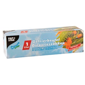 4002911141571 - Gefrierbeutel LLDPE 35my 1l transp 16x24cm 4002911141571 14157 100 Stück 4002911141571 - Gefrierbeutel LLDPE 35my 1l transp 16x24cm 4002911141571 14157 100 Stück