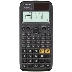 CASIO FX-85DE X Wissenschaftlicher Taschenrechner schwarz