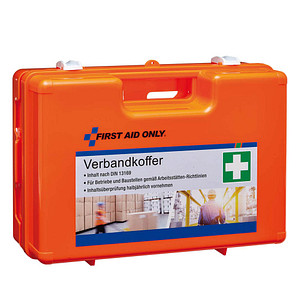 FIRST AID ONLY Verbandskasten DIN 13169 orange