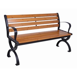 4041908137197 - Gartenbank NORWICH 304929 natur Holz 1200 cm 4041908137197 Garden Pleasure