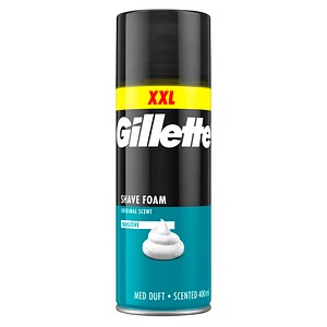 Gillette SENSITIVE Rasierschaum - 400ml - Für empfindliche Haut