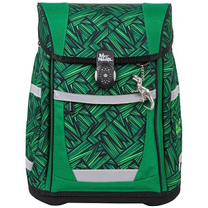 4017245965045 - McNeill® Schulranzen-Set 5-teilig Reflektoren Click Flex Up & Down System grün