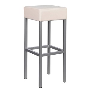 myCUBUS Barhocker beige Leder