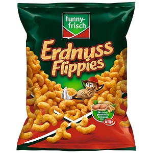 Funny-Frisch Erdnuss Flippies 175G - Mais-Erdnuss-Snack - Einzigartiger Erdnuss-Geschmack - Maisflips - Knabberartikel - Vegetarisch Geeignet. Mit - Image 3