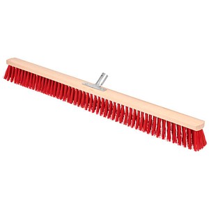 WIHEDÜ Straßenbesen rot Holz 100,0 cm breit, 5 St.