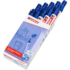 edding 3000 Permanentmarker blau 1,5 - 3,0 mm, 10 St.